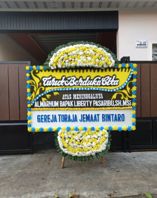 Papan Bunga Duka di Iv Jurai