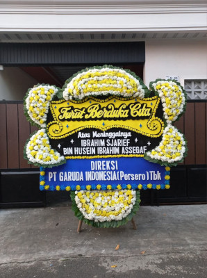 Papan Bunga Duka di Iv Jurai