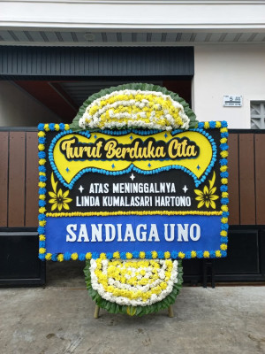 Papan Bunga Duka di Iv Jurai