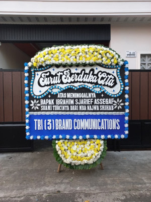 Papan Bunga Duka di Iv Jurai